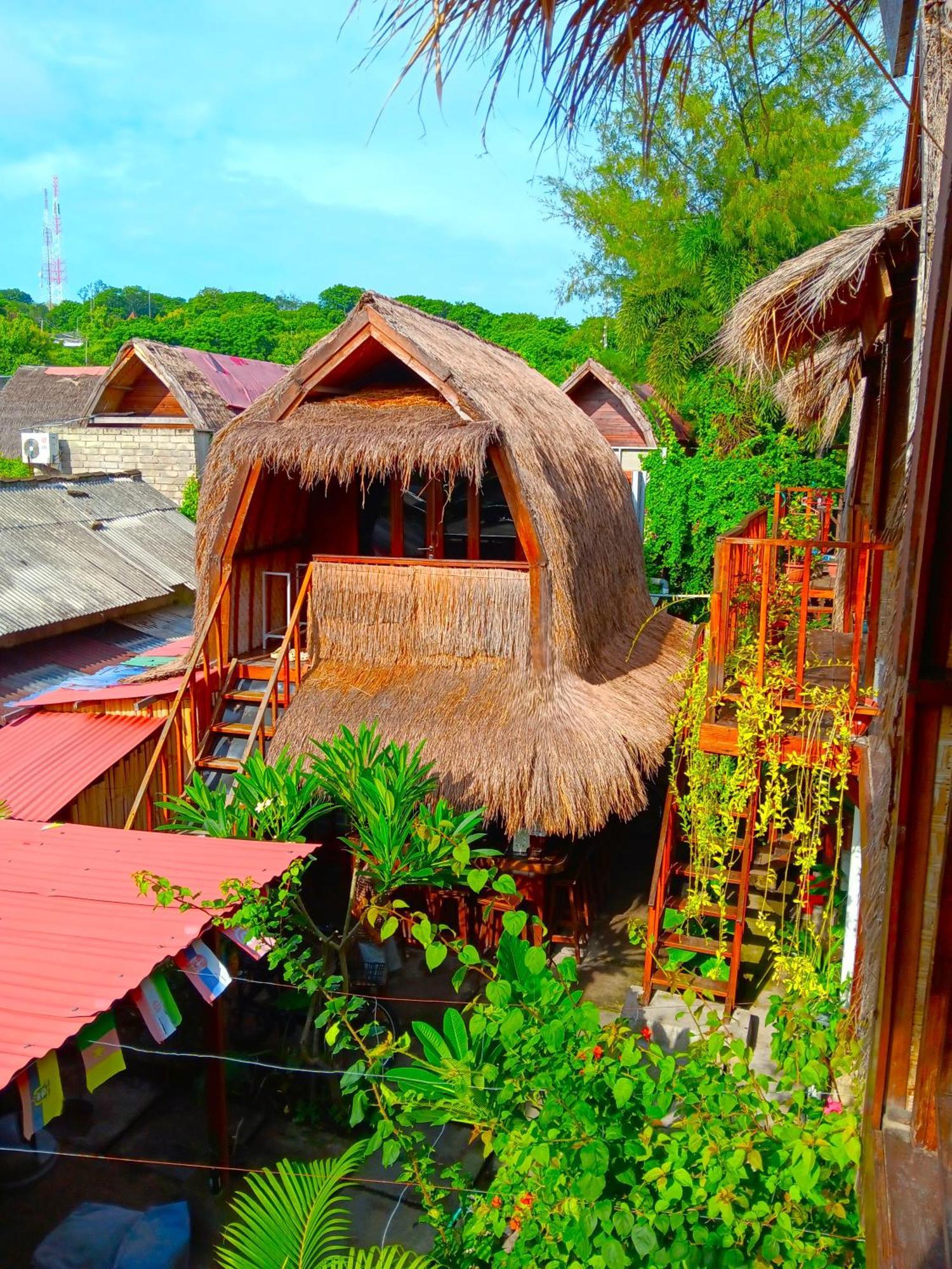 Good Vibes Bungalows Gili Trawangan Exteriör bild
